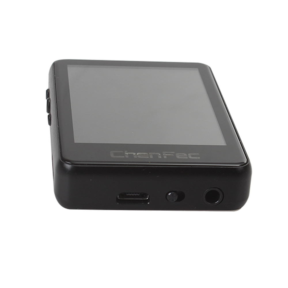 Chenfec MP3 player, 1.8 inch screen Bluetooth 5.2 touchscreen music player with speakers, FM radio, recording, and e-book capabilities