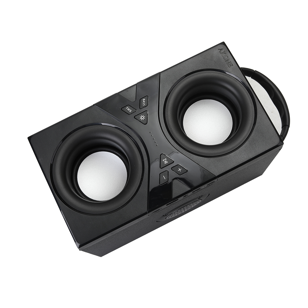 AKONE Loudspeakers,Portable Speakers Louder Volume & Enhanced Bass,Durable Loud Speaker for Home,Camping,Travel.