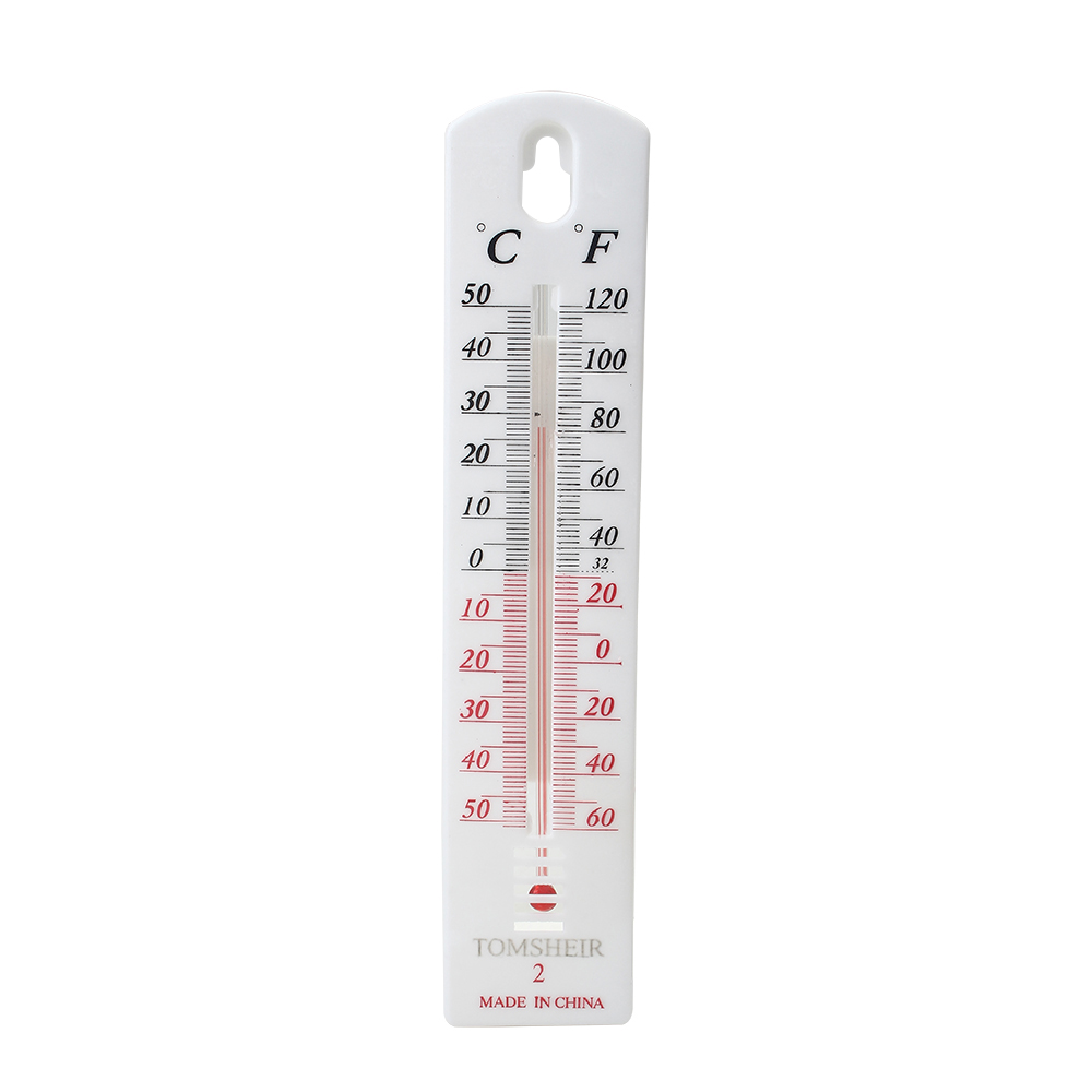 TOMSHEIR Thermometers,Wall Mounted,Vertical Thermometer for Indoor Outdoor Home Office Warehouse Garden Patio Greenhouse