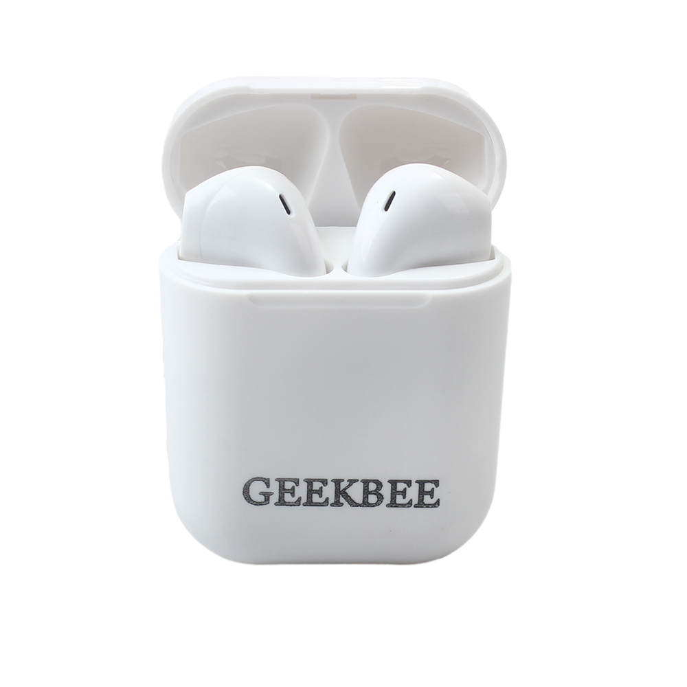 GEEKBEE Earphones,High Audio Quality Sports Headphones with Charging Case,Bluetooth Wireless Earbuds for Android iOS