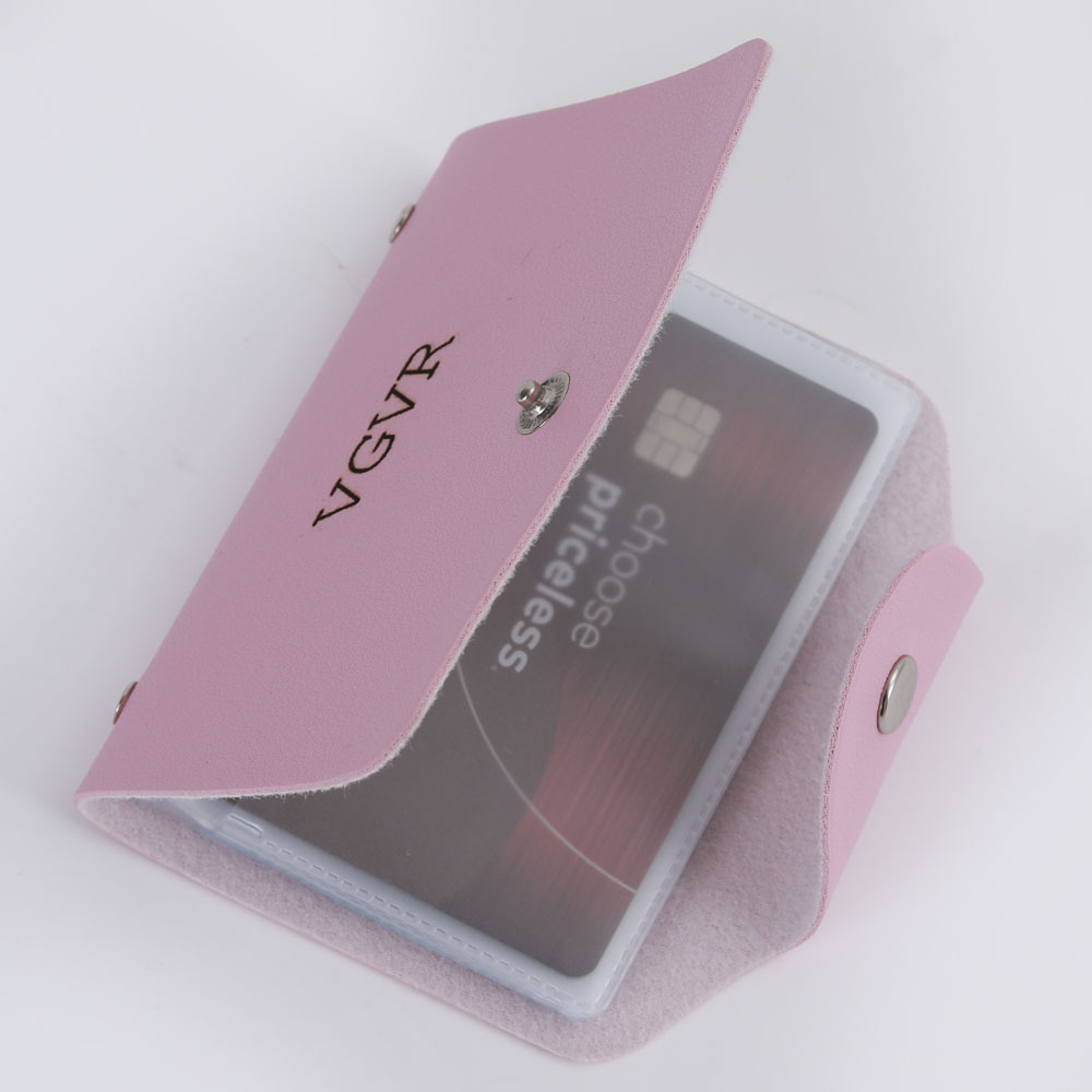 VGVR LADIES LEATHER CREDIT CARD WALLETS FOR WOMEN CREDIT CARD HOLDER WOMEN RFID PROTECTOR SMALL BIFOLD WOMEN'S WALLET COMPACT CREDIT DEBIT CARD HOLDER CASE（PINK）