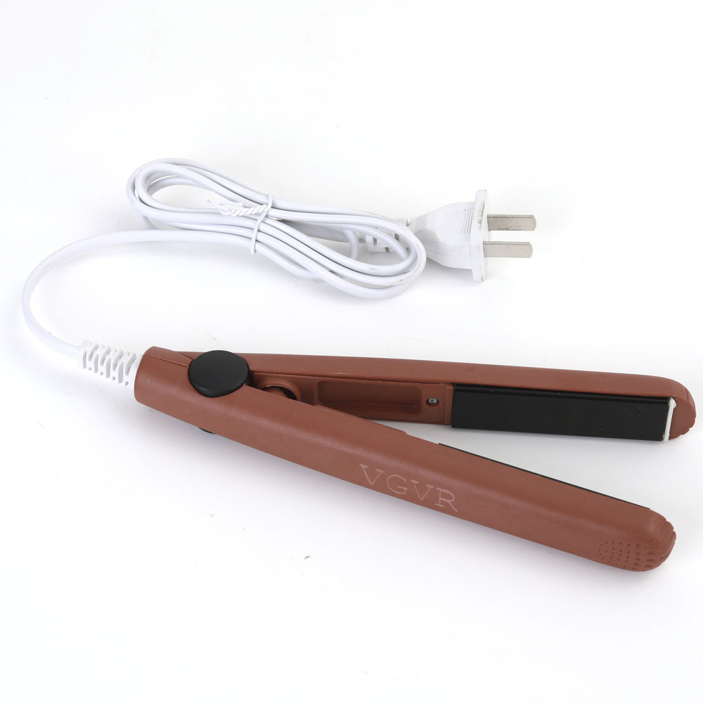 VGVR Hair Straightener Splint Electric Hairpin Straight Hair Splint Curler Hair Curler Small Splint Ironing Board Student Dormitory