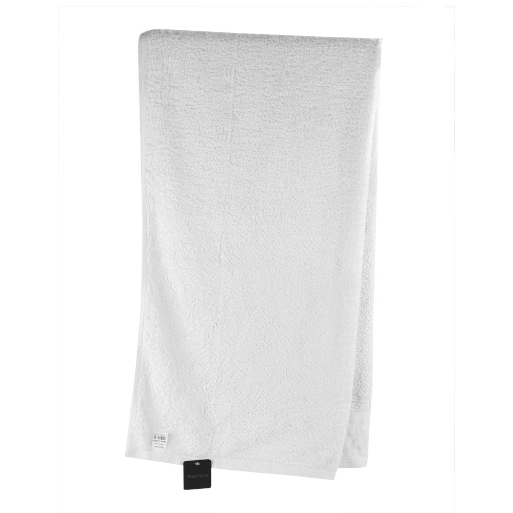 Warminn Bath towels,Premium Jumbo Bath Sheet (90 x 180 cm, 2 Pack) - 600 GSM 100% Ring Spun Cotton Highly Absorbent and Quick Dry Extra Large Bath Towel - Super Soft Hotel Quality Towel (White)