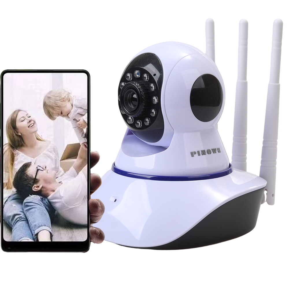 PINOWU 1080P Video Baby Monitors, High-Definition Video Wireless WIFI Night Vision 2-Way Audio Baby Monitors for Home.