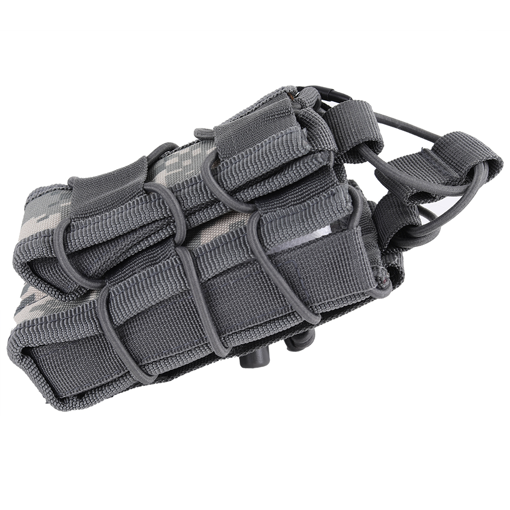Huntvp Gun cases，Tactical Outdoor Single Open Pouch Army Molle Airsoft Mag Holder Bag M4/M16 Pouch & Pistol Magazine MOLLE Pouch