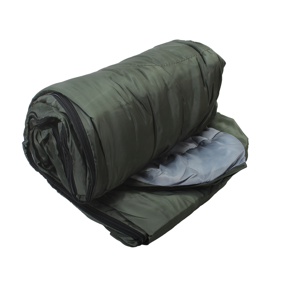 Neskatu Camping sleeping bag for adults, thickened for autumn and winter, outdoor camping warmth, single person sleeping bag, complimentary pillow