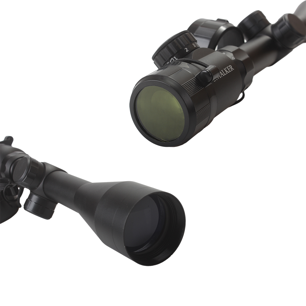 FUNTALKER Telescopic sights for artillery,3-9X40EG Optic Sight Scope Red/Green Illuminated Reticle Sight