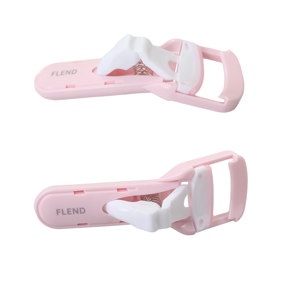 FLEND eyelash clip, portable mini eyelash clip, a natural and long-lasting travel eyelash clip for women