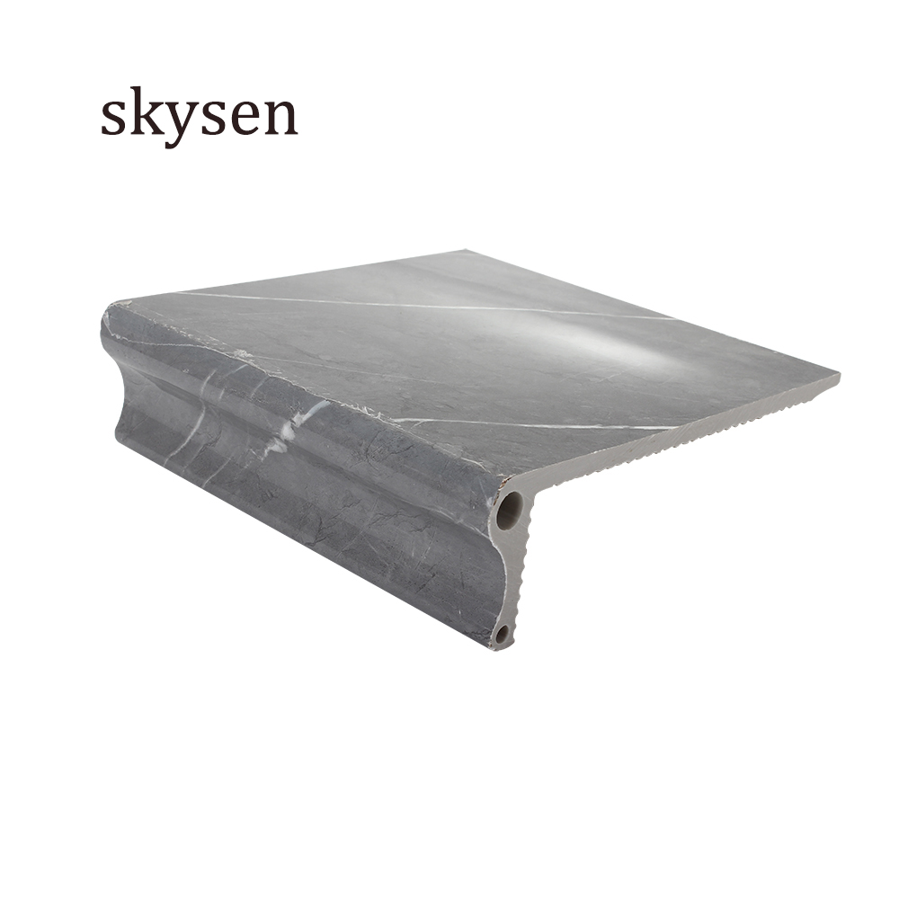 Customized Skysen Non metal Window casings,Stone-Plastic Window Frame,For Living room, kitchen,Bedroom