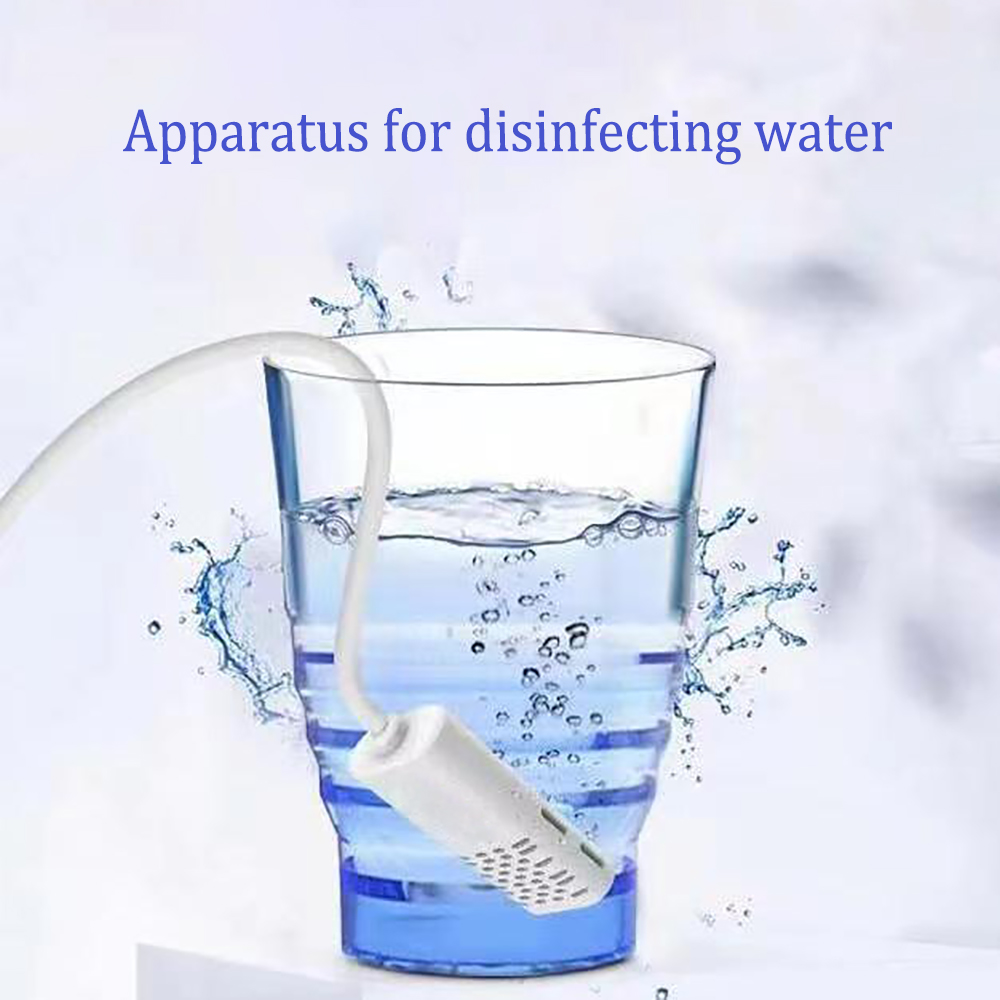 PRLANYDAR Apparatus for Disinfecting Water,Portable Ozone Generator, Home Electrolytic Ozone Water Purifier for Water Purification and Fruit/Vegetable Disinfection