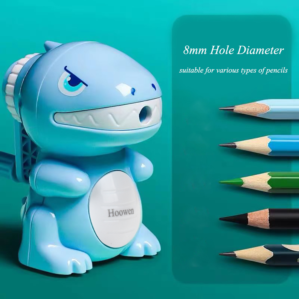 Hoowen Mechanical pencil sharpeners,Cute Little Dinosaur Mechanical Pencil Sharpener For School Office And Home