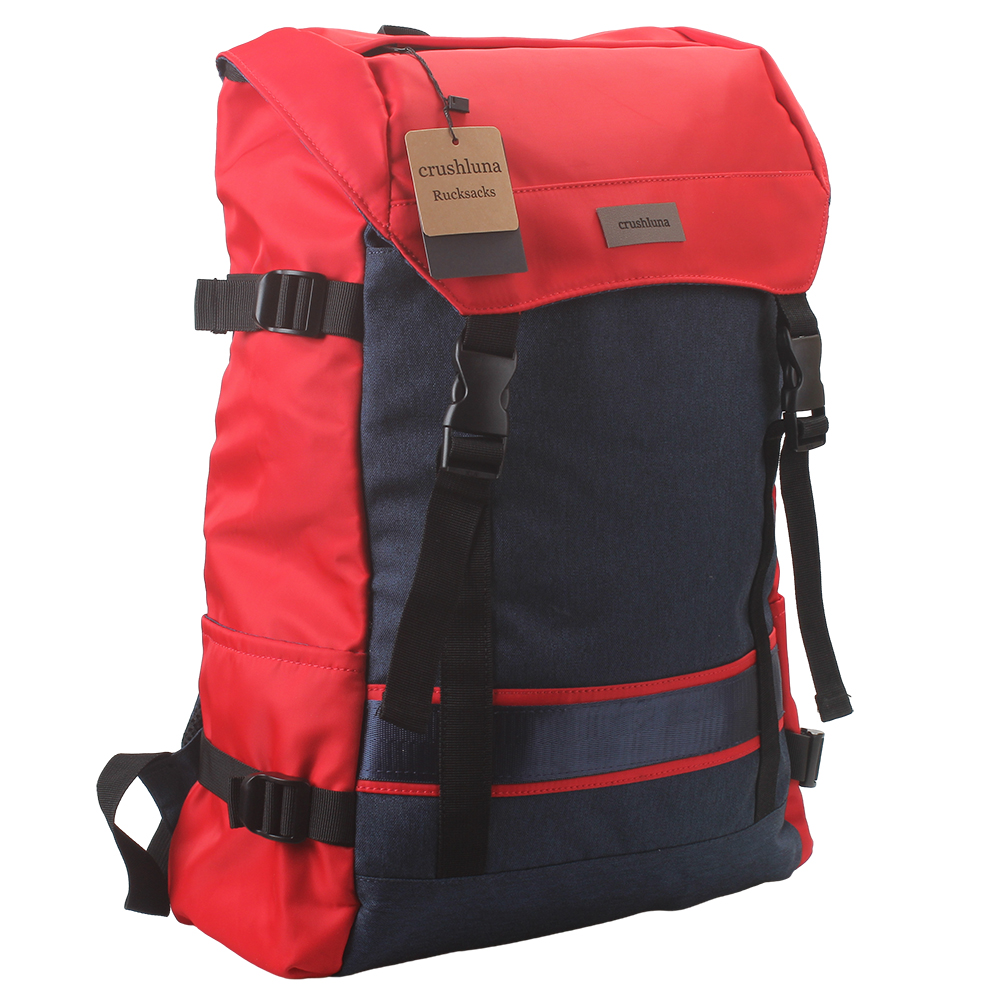 crushluna Backpack, travel bag, mountaineering bag, canvas outdoor backpack, large capacity