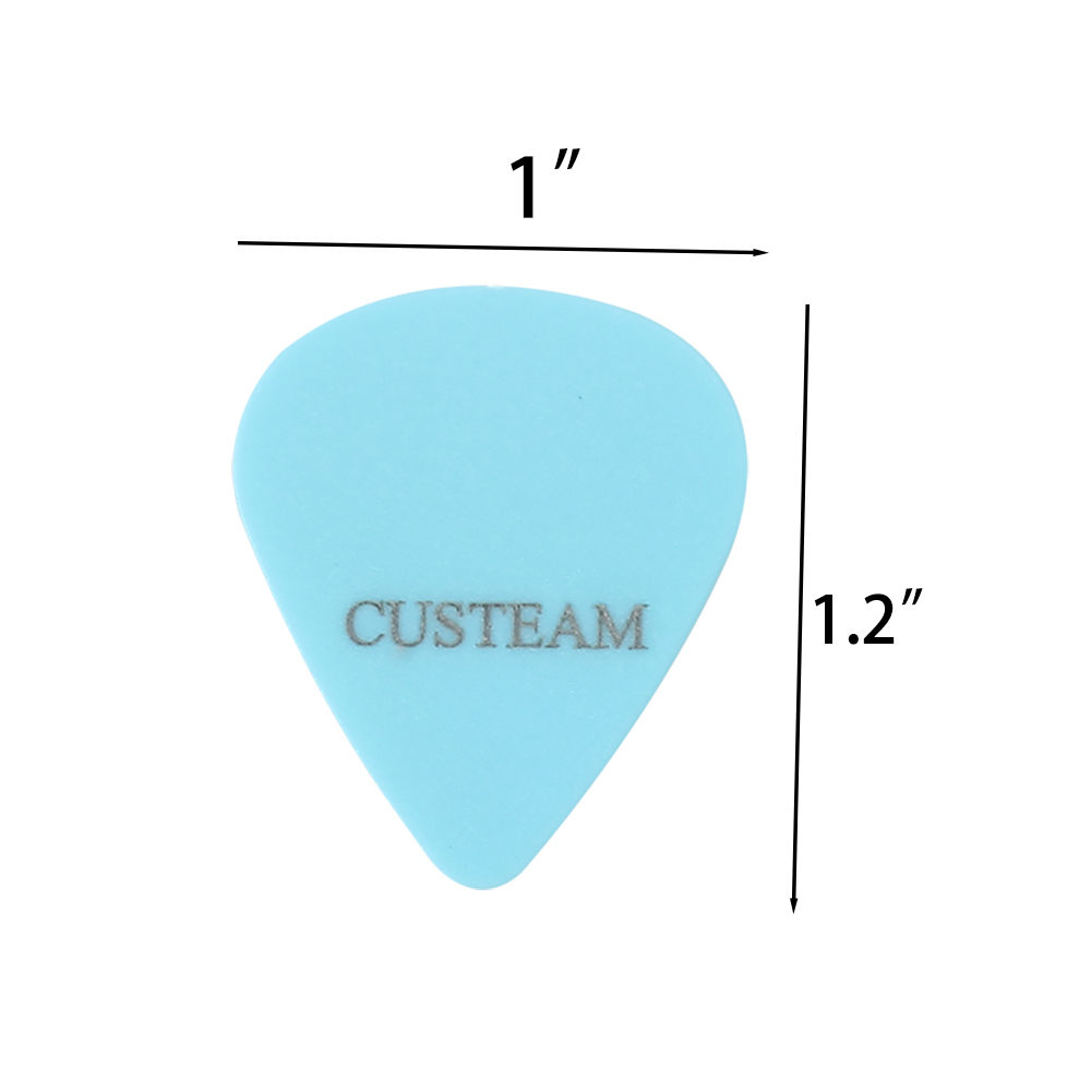 CUSTEAM Guitar Paddle 1.2x1 inch Universal Guitar Paddle Wear resistant Paddle