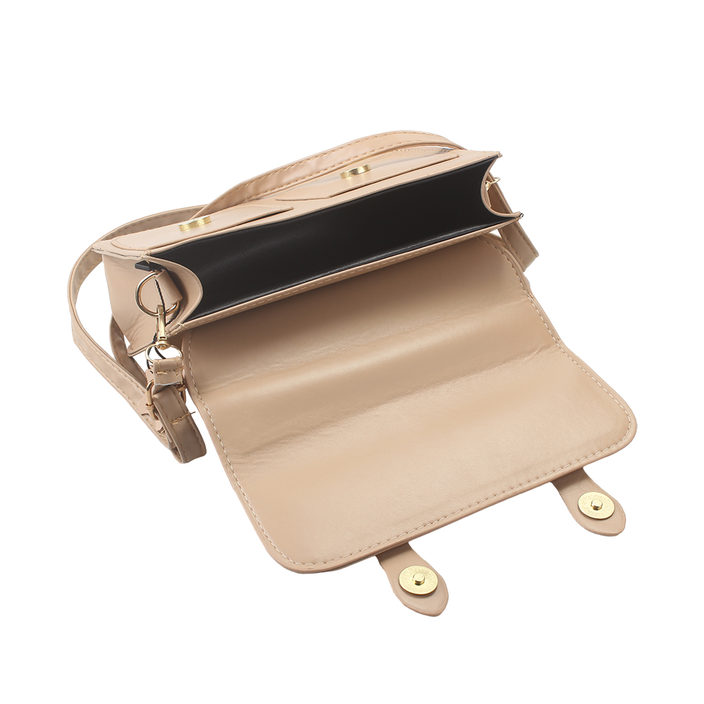 JOYSIDEA Crossbody bag, handbag, fashionable and versatile, large capacity, pure plain leather bag