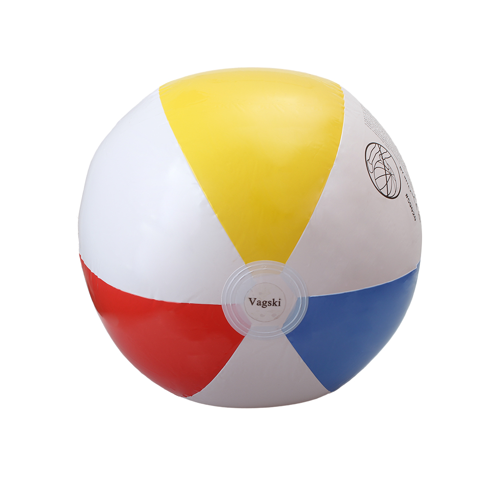 Vagski Play balloon, Kids and Adults colorful beach ball,for Pool Beach Lake Volleyball Inflatable Toys Outdoor Games(20 inches)