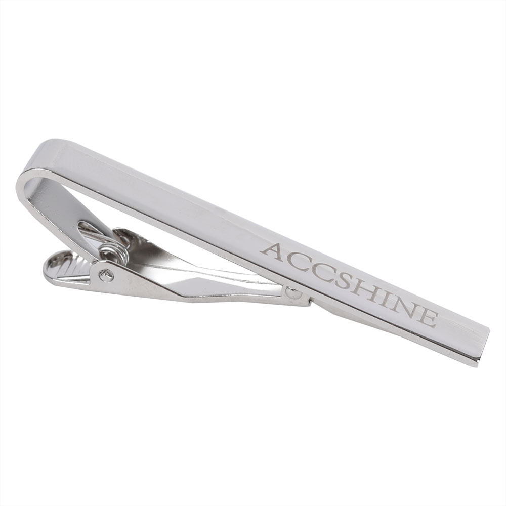 ACCSHINE Tie clips,Luxury Mens Stainless Slim Tie Pin Clip Clasp Bar office Christmas