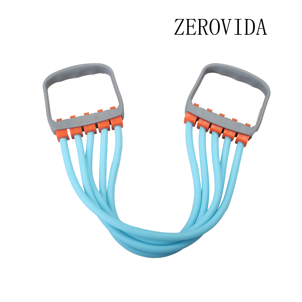 ZEROVIDA Exercise chest expander, household exercise and fitness equipment, tension device, open back fitness equipment for men and women
