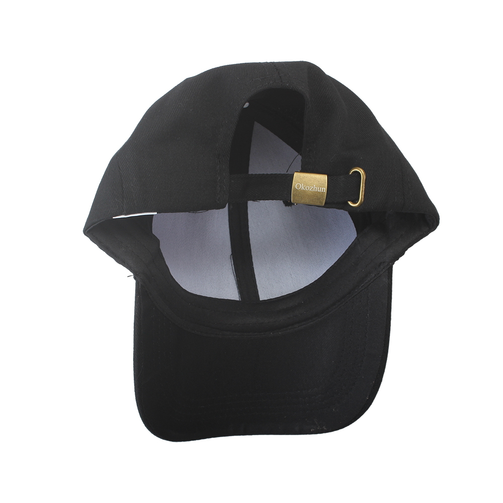 Okozhun Hat black men's and women's outdoor sunshade hat, baseball cap adjustable