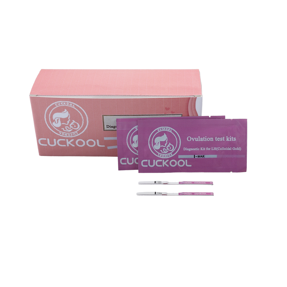 CUCKOOL Ovulation test kits, 20 Ovulation Predictor kit with 20 Urine Cups – Fast & Convenient Fertility Tracking | High Accuracy Ovulation Test Kit