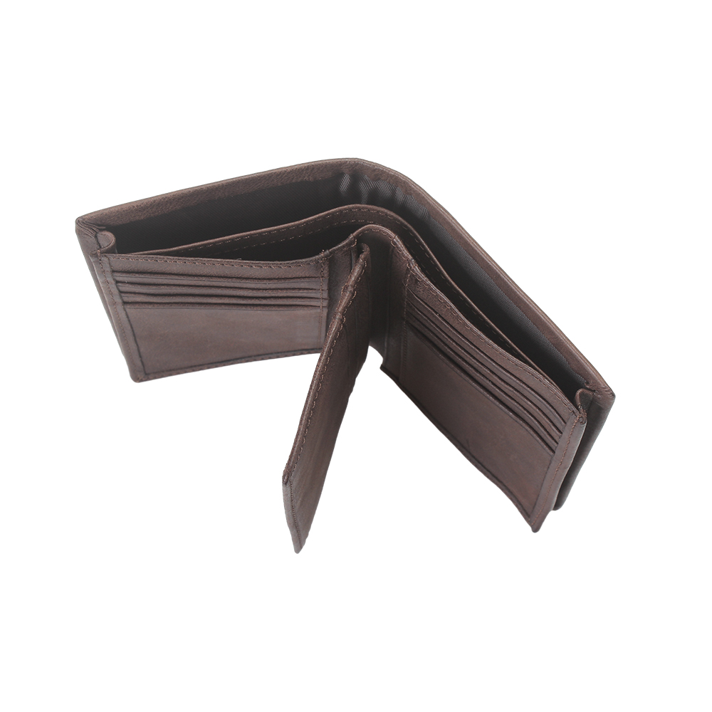 Explokit Wallet wallet with multiple card slots,Men's Leather Slim Bifold Wallet