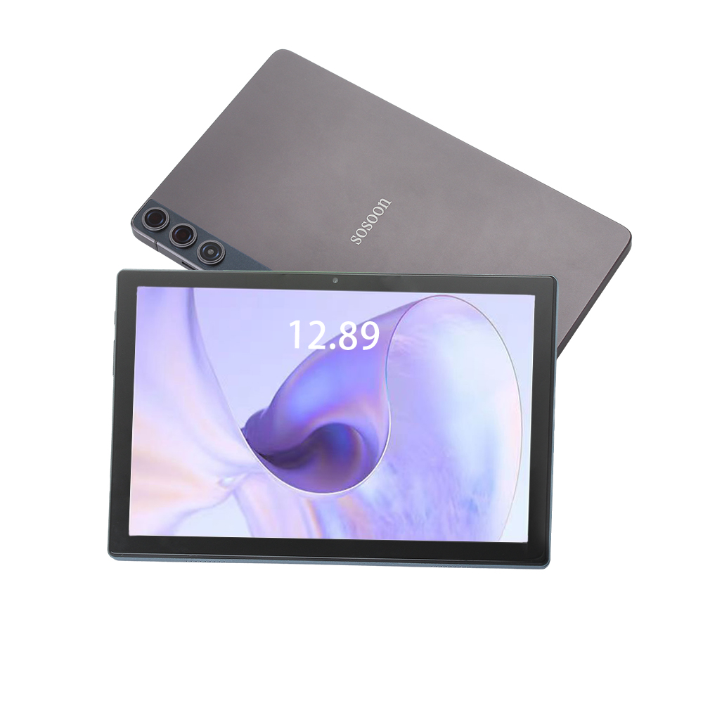 sosoon New tablet computer in 2023 with 3GB Memory - 32GB Storage 1TB expansion 8-inch display, quad core processor up to 2.0 GHz, 1280 * 800 high-definition IPS touch screen