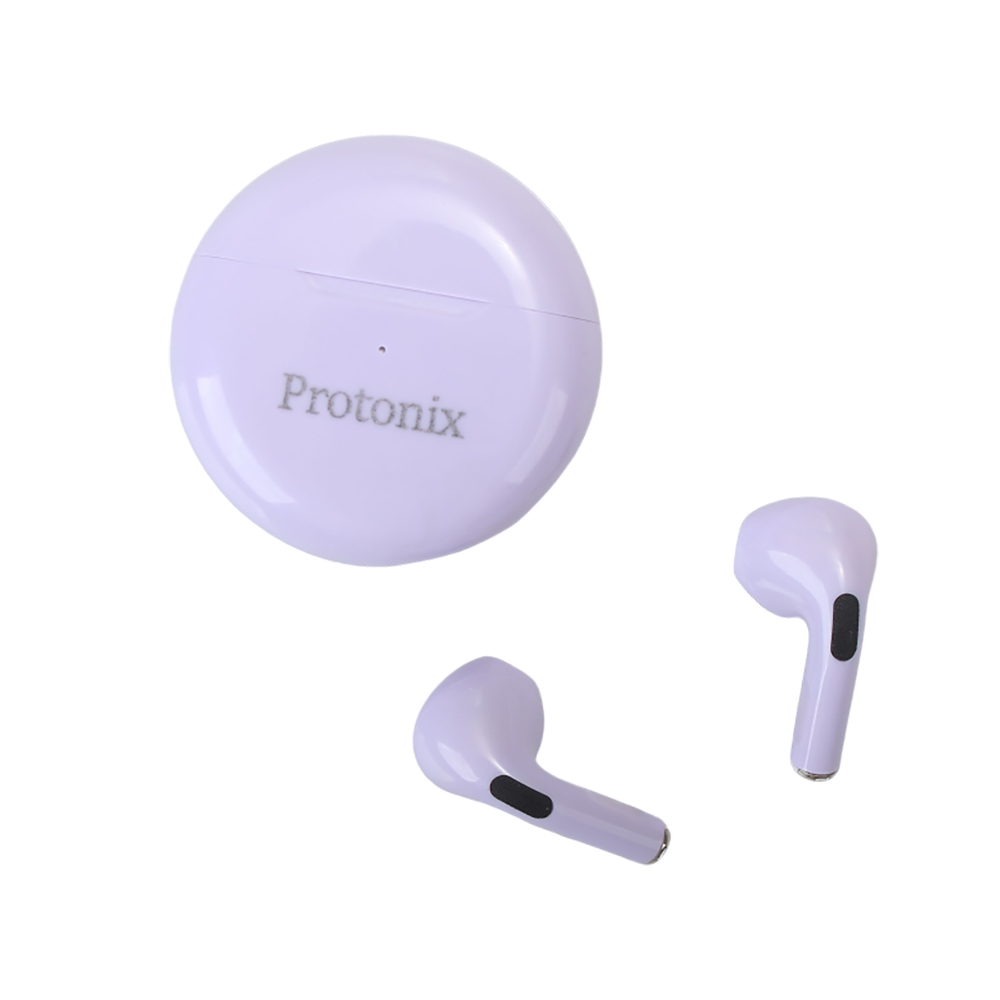 Protonix In-ear headphones, high-fidelity Bluetooth earphones with built-in charging case, suitable for smartphones/iPads/tablets