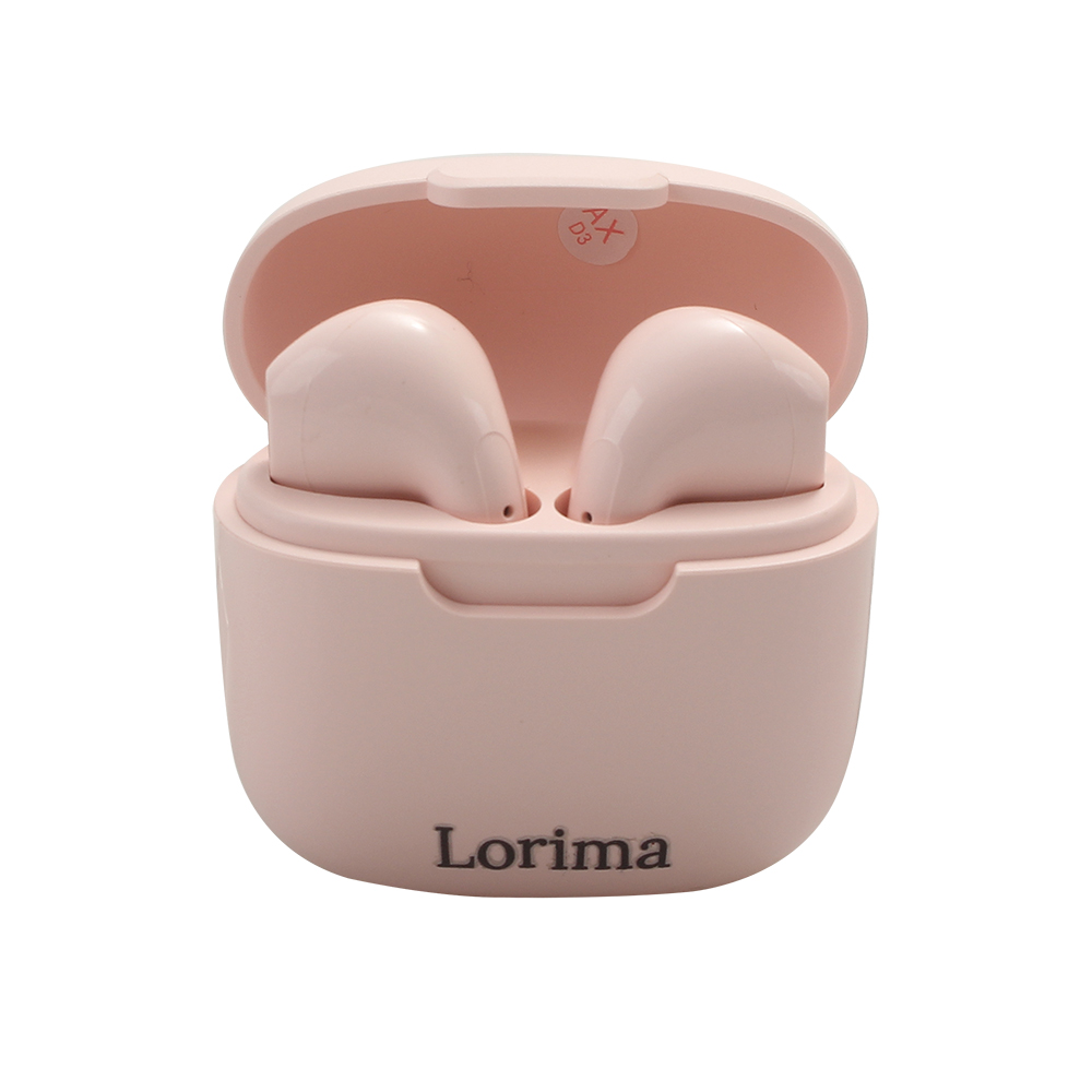 Lorima Wireless earphones for smartphones, pink mini in ear Bluetooth earphones, phone/iPad/laptop universal version