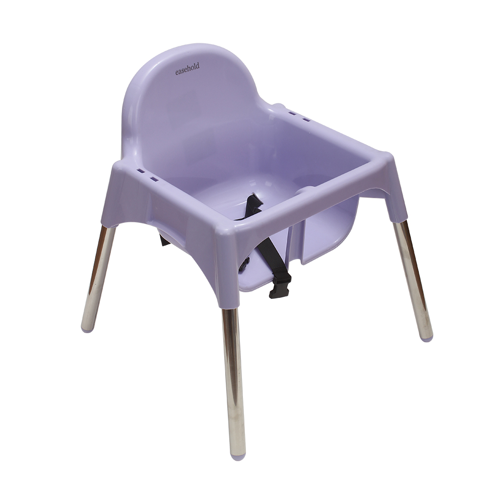 easehold Baby high chair feeding stool with safety belt, Light Weight Portable Compact High Chair
