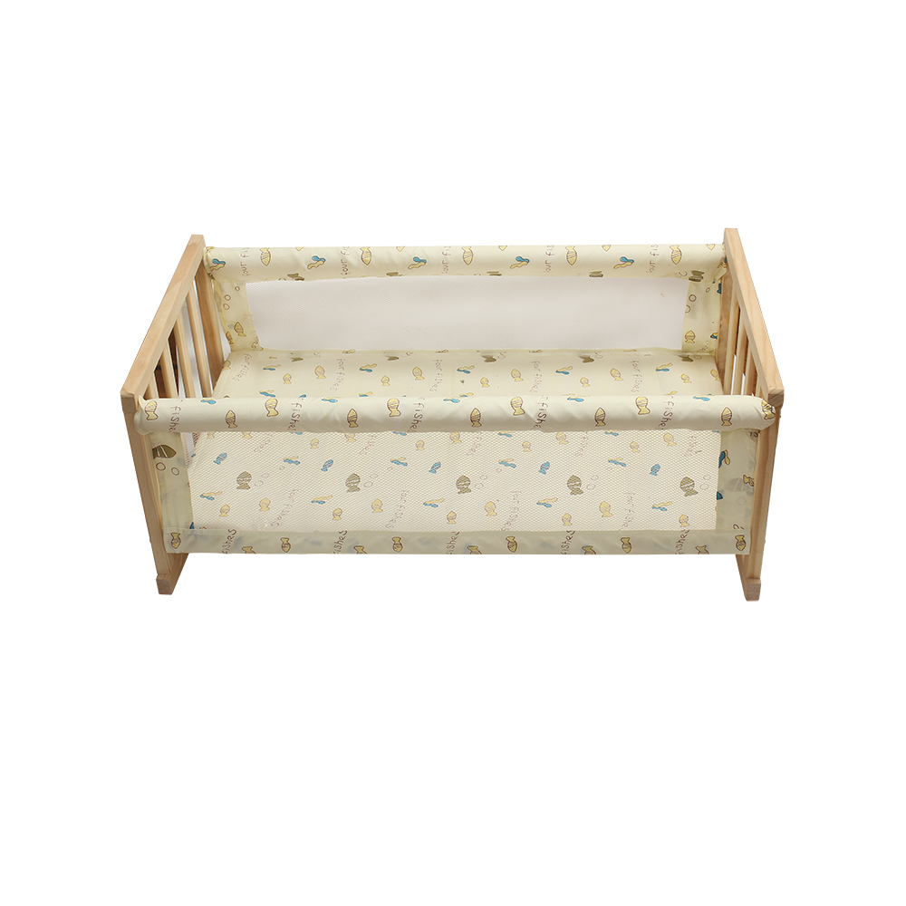 easehold Solid wood baby cribs for babies, parallel crib, mini guardrail bed