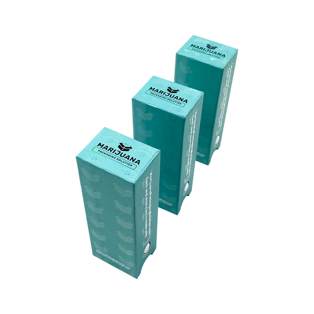 MARIJUANA PACKAGING SOLUTION Windowless CR Packaging Box for Cartridges