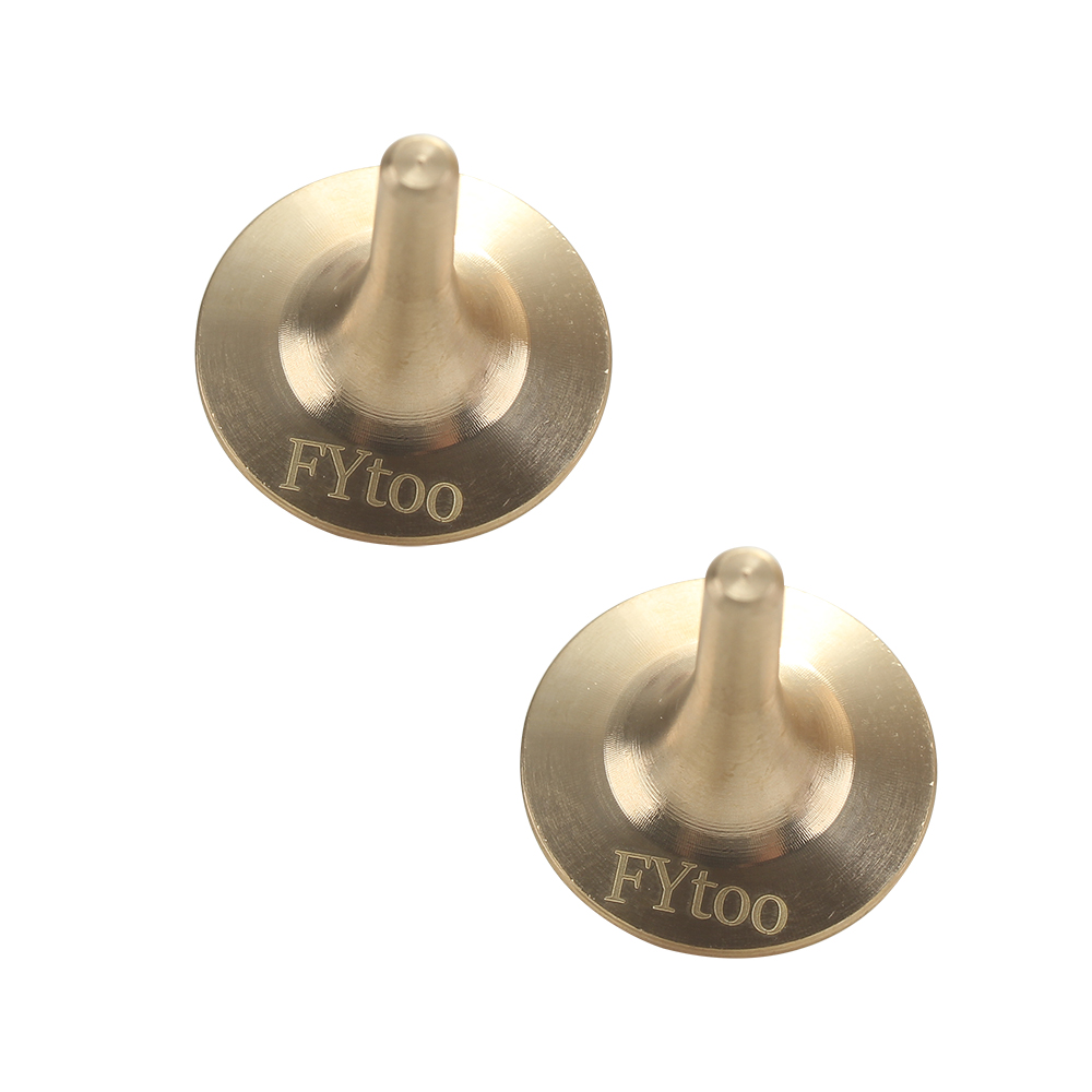 FYtoo Spinning tops,Fingertip Decompression Hand Twisted Toy with No Resistance Brass Material