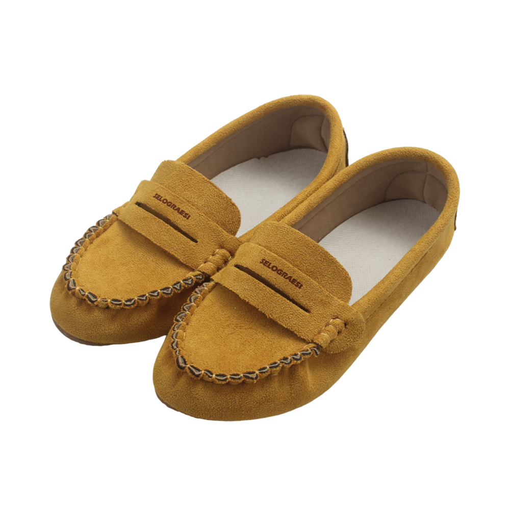 SELOGRAESI Shoes with cow tendon soles, soft soles, breathable flat bottomed shoes, non slip casual shoes for women