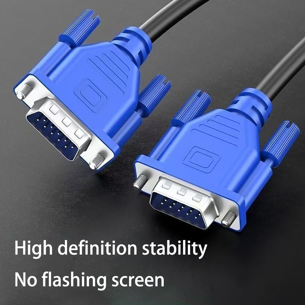 VoltDynasty Computer cable VGA cable computer monitor high-definition connection cable display screen host video data cable