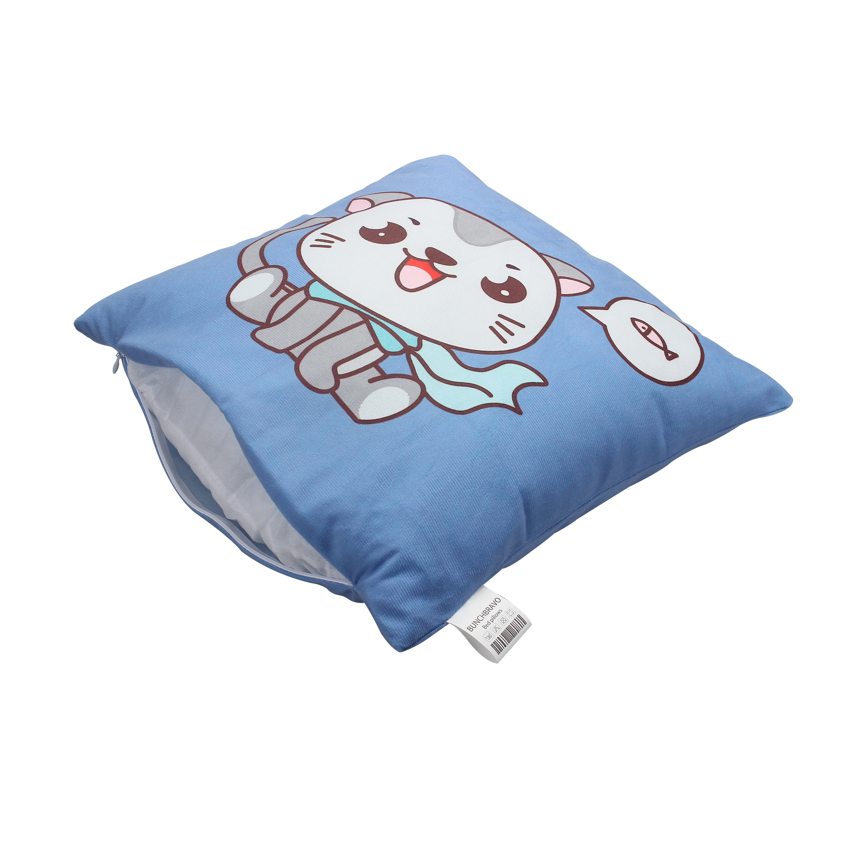 BUNCHBRAVO Bed Pillow Cartoon Plush Pillow Household Sofa Car Cushion Pillow 20X20 inches(2 Pack)