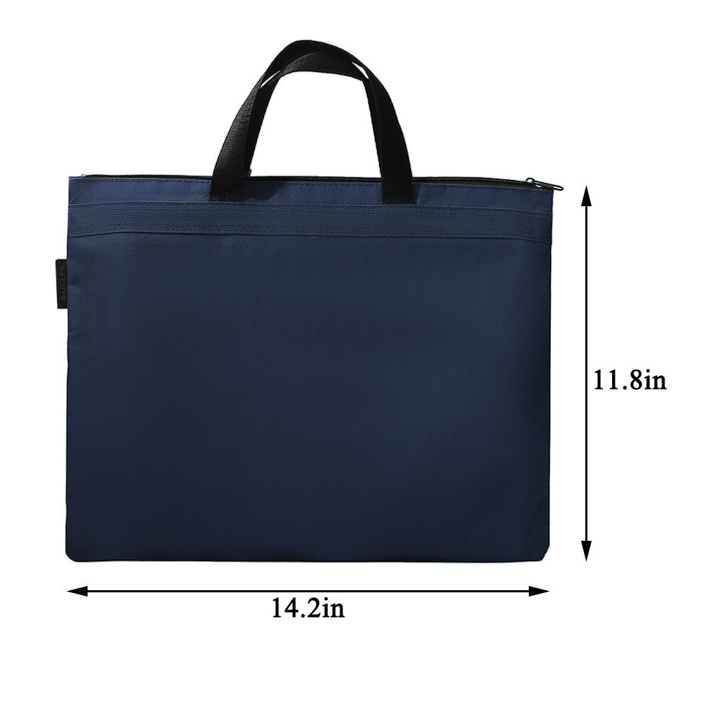 BAICLES Document Bag Canvas Bag A4 handbag information bag