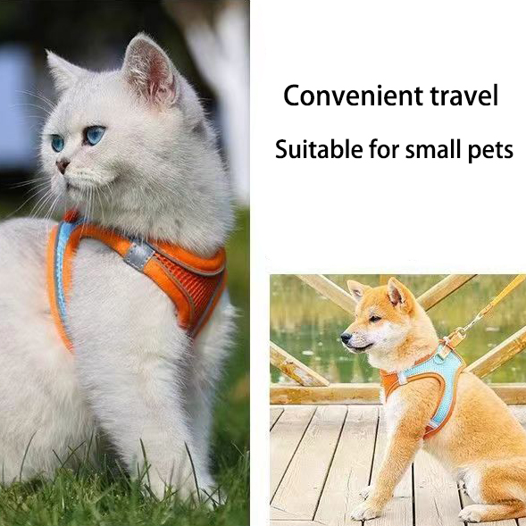 Snagle Paw Pet straps for dogs, small dog vests, cat and puppy universal walking dog straps, traction ropes