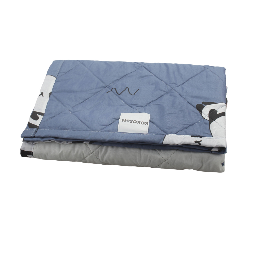 KOKOSoft Children's blanket, 5 pounds, children's cooling and weighted knee blanket (40"x60"), washable bedroom sofa blanket