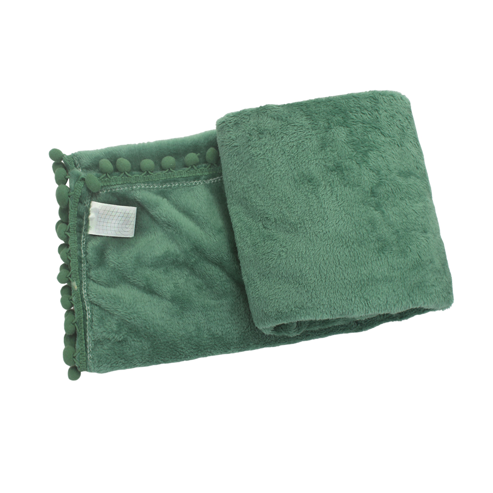 Blankets for Outdoor,Dark Green Flannel Blanket,for Indoor/Outdoor Use Camping Bbq's Beaches Everyday Blanket, 50" x 60"