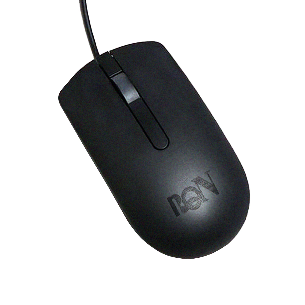 RQN Computer mice,Wired Usb Optical Mouse For Pc Laptop Computer Scroll Wheel (Black).