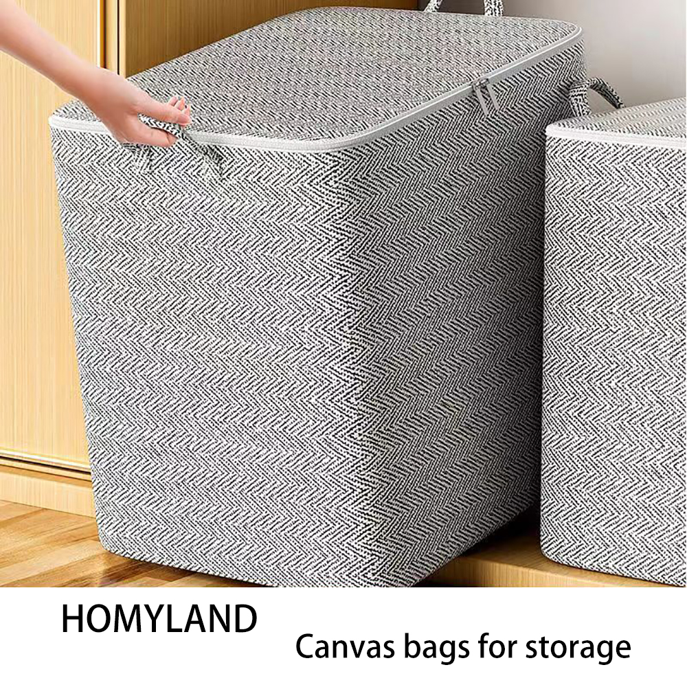 HOMYLAND Household quilt bags, clothing storage bags, canvas bags for storage, household moving and packing bag