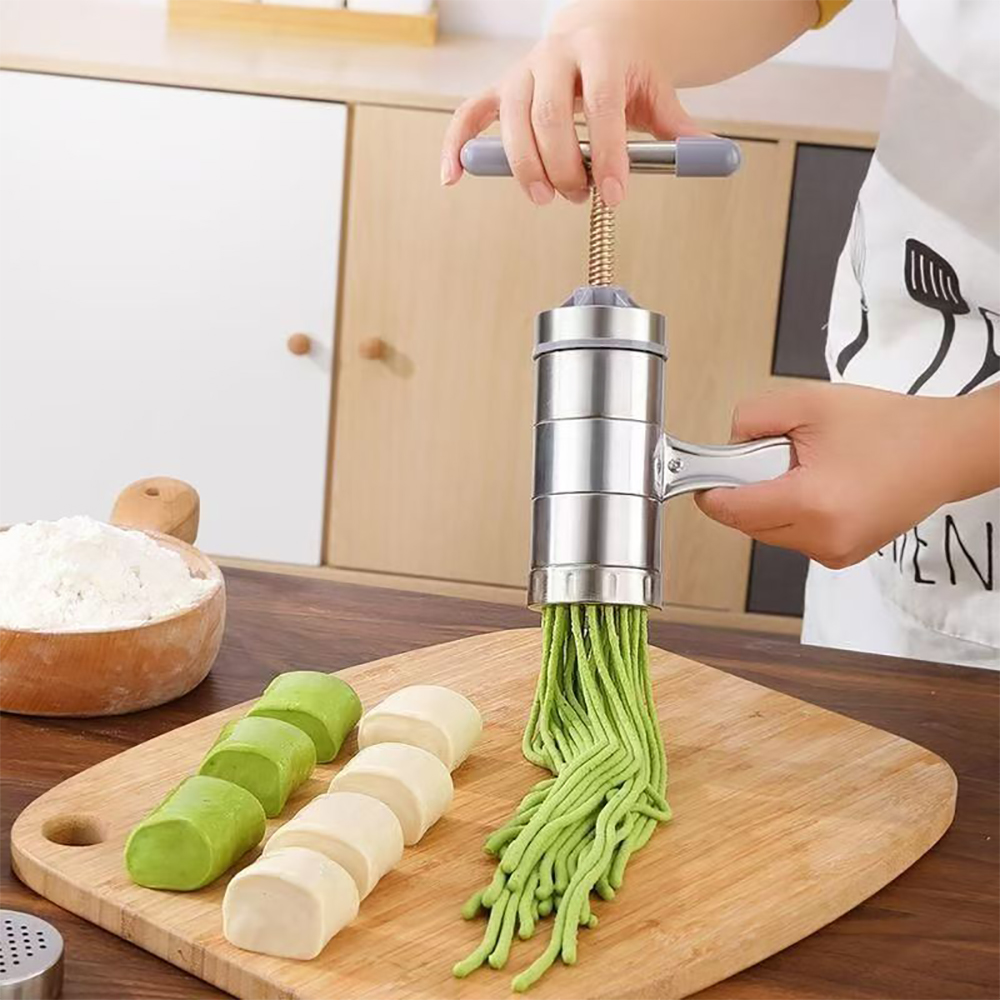 ESON HOME Noodle making machine, manual noodle press, stainless steel household noodle press, manual noodle press