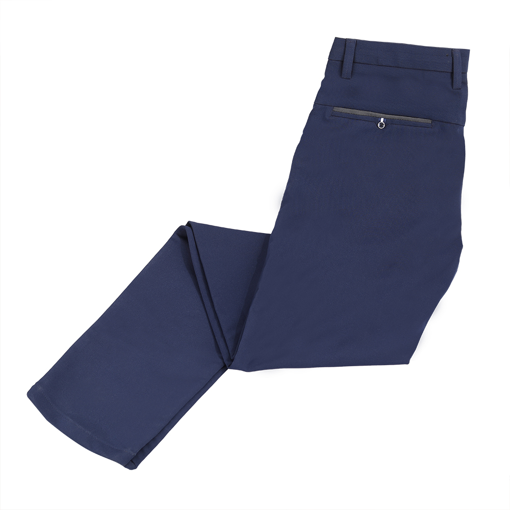 DOACE MEN'S PANTS-FIT WRINKLE-RESISTANT PLEATED TROUSERS