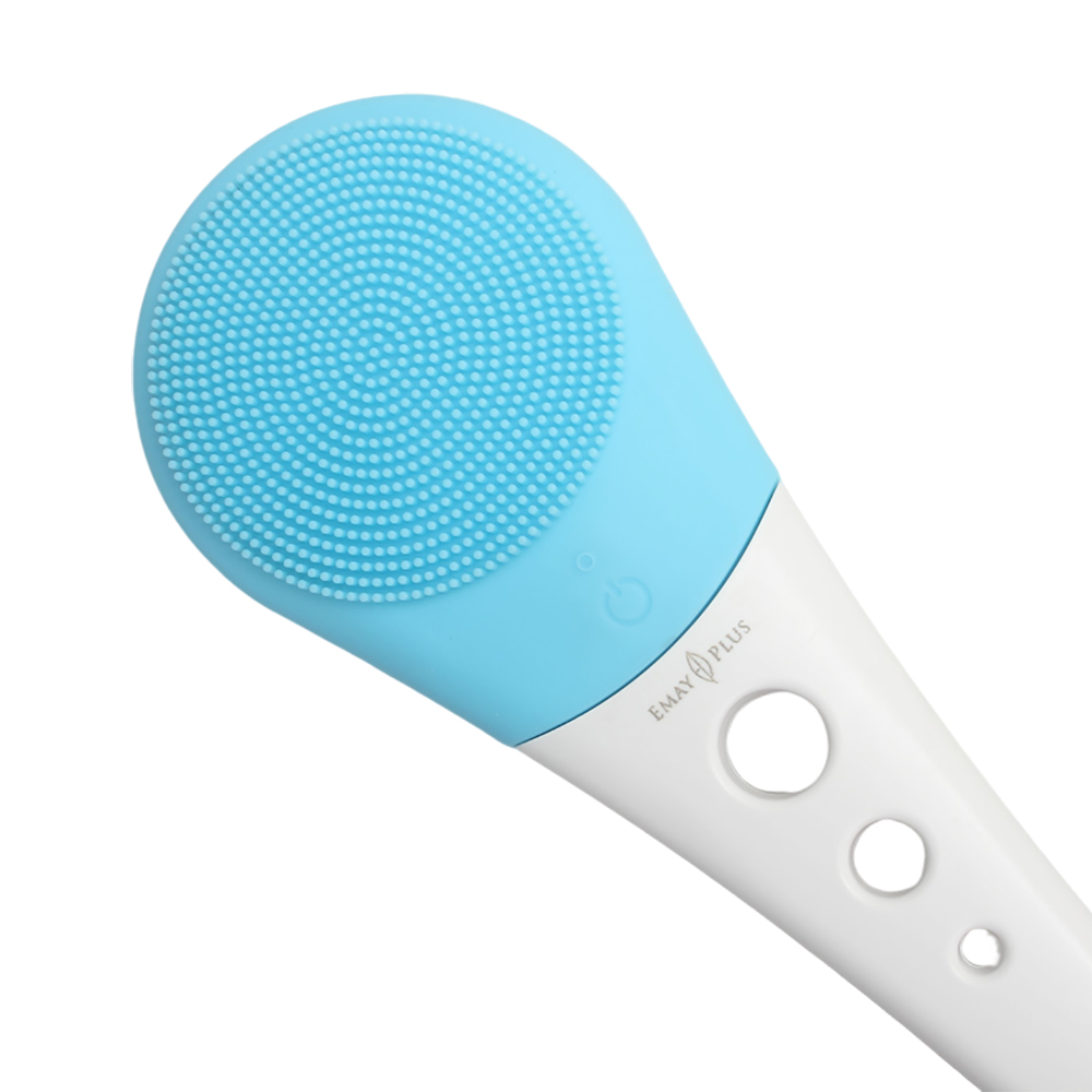 EMAY PLUS Electric Brush Shower Brush for Cleaning and Exfoliate The Skin. Bathing and Scrubbing Tool