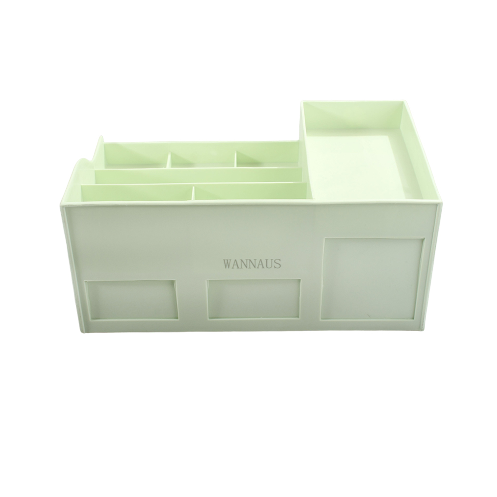 WANNAUS Vanity Cases,Desktop Makeup Box Storage Box Drawer Style Skincare Shelf Makeup Tool Box