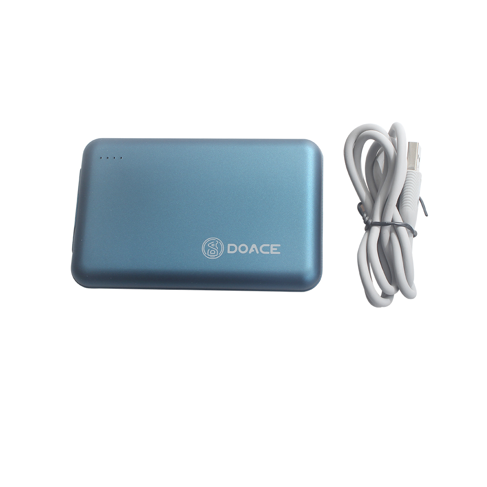 DoAce Portable Charger,10000mAh 5V/3A Power Bank,USB C in&Out High-Speed Charging Battery Pack for iPhone, Samsung, iPad etc