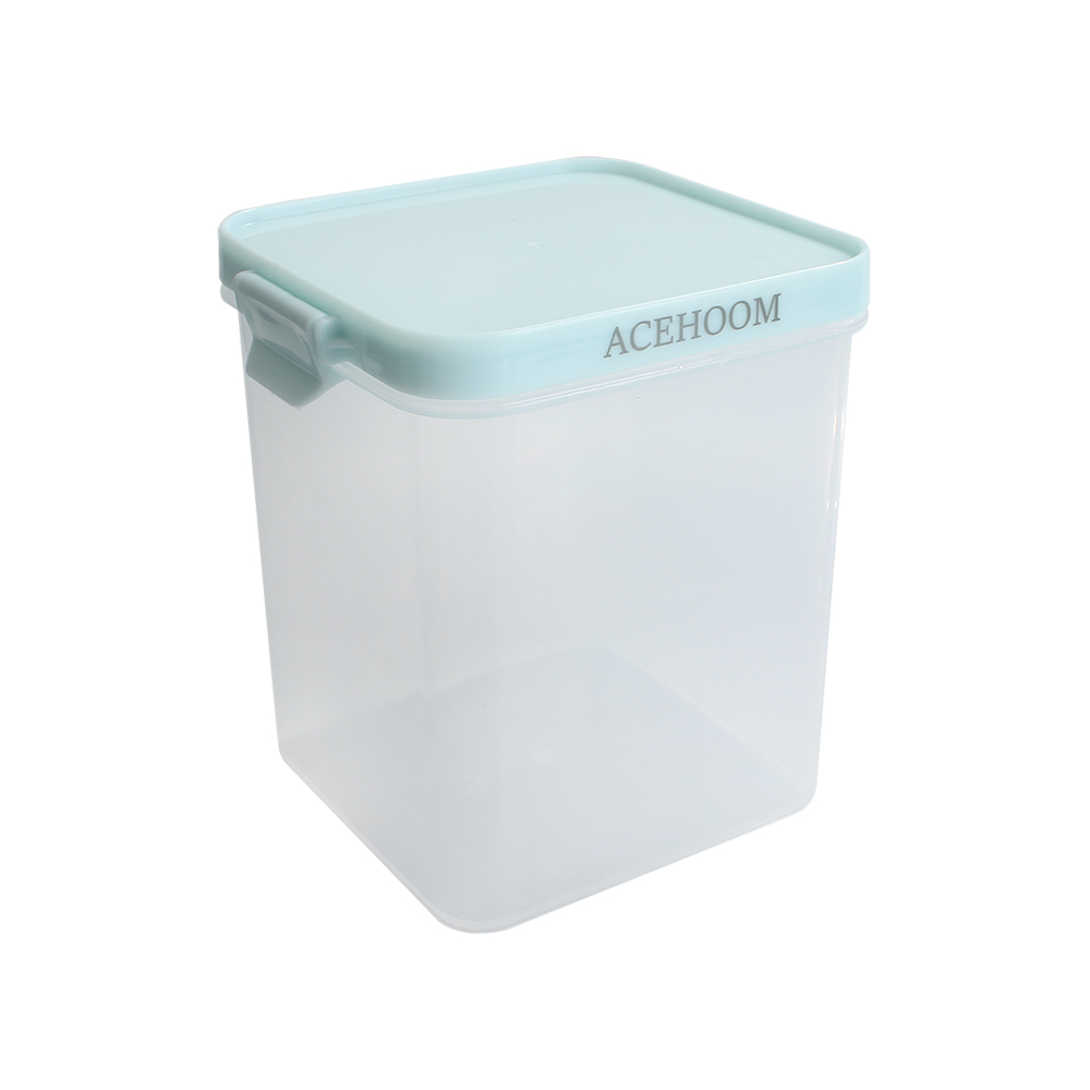 ACEHOOM Household or Kitchen Container 800ml Square Refrigerator Storage Box Snack Jar Grain Jar