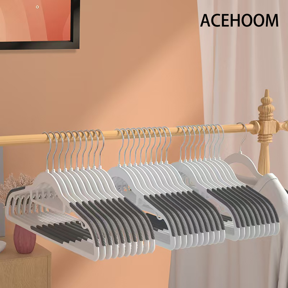 ACEHOOM Hanger with no trace, anti slip, dry and wet dual-use, storage wardrobe hanger