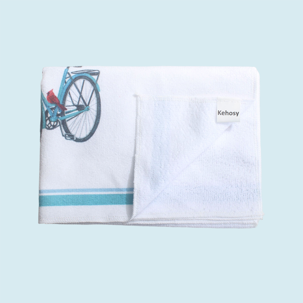 Kehosy 15"x25" inches Textile towels, pure cotton towels, household face towels, bath towels, quick drying, no shedding of hair, soft towels