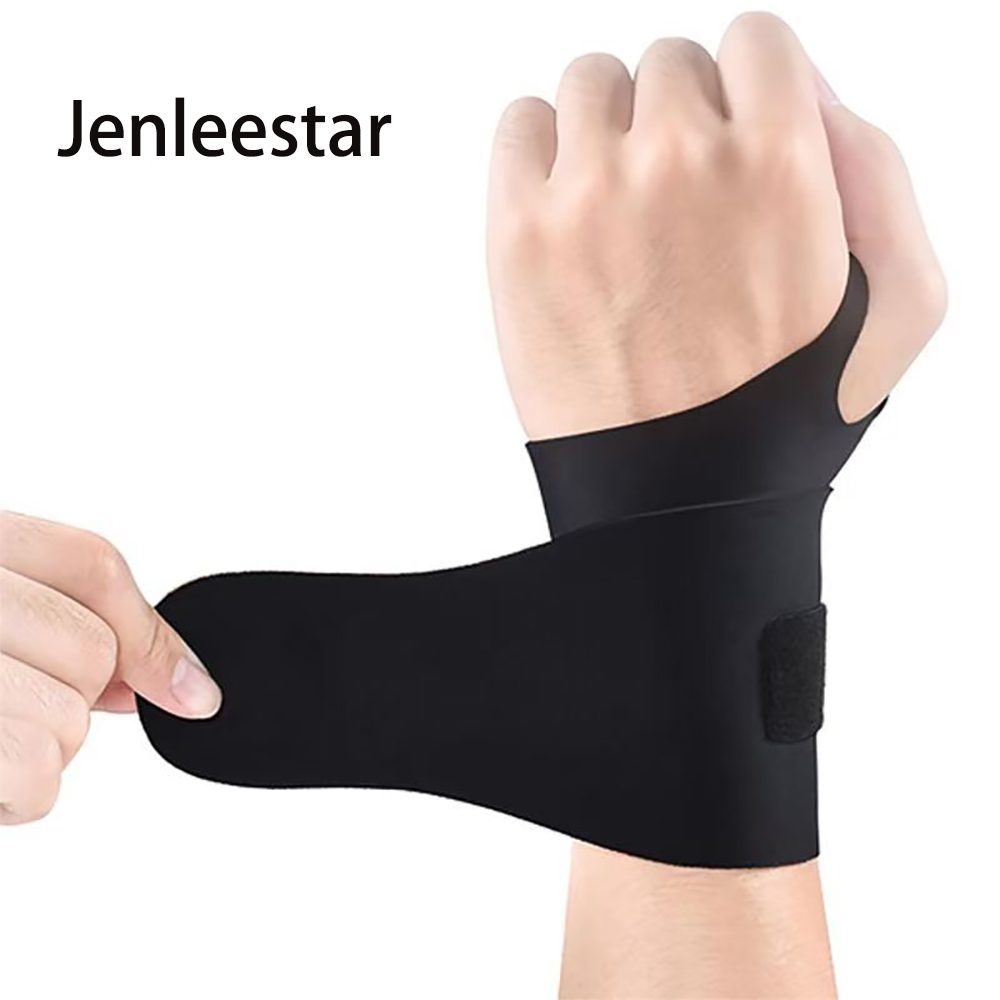 Jenleestar Sports wristband for summer, lightweight, breathable, wrist joint, men's and women's fitness, anti sprain wristband protection