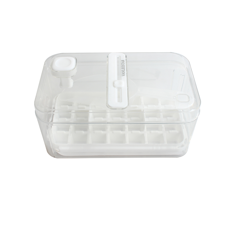 VANLEESTAR 28 compartments homemade ice box mold for household food grade ice making box